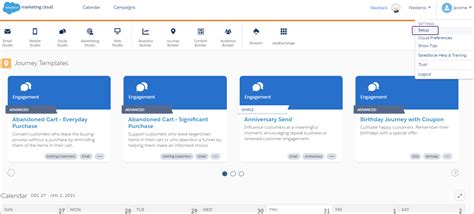 log into salesforce marketing cloud.